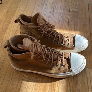 leather converse